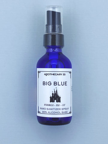 Big Blue Hand Sanitizer Spray 2 oz.