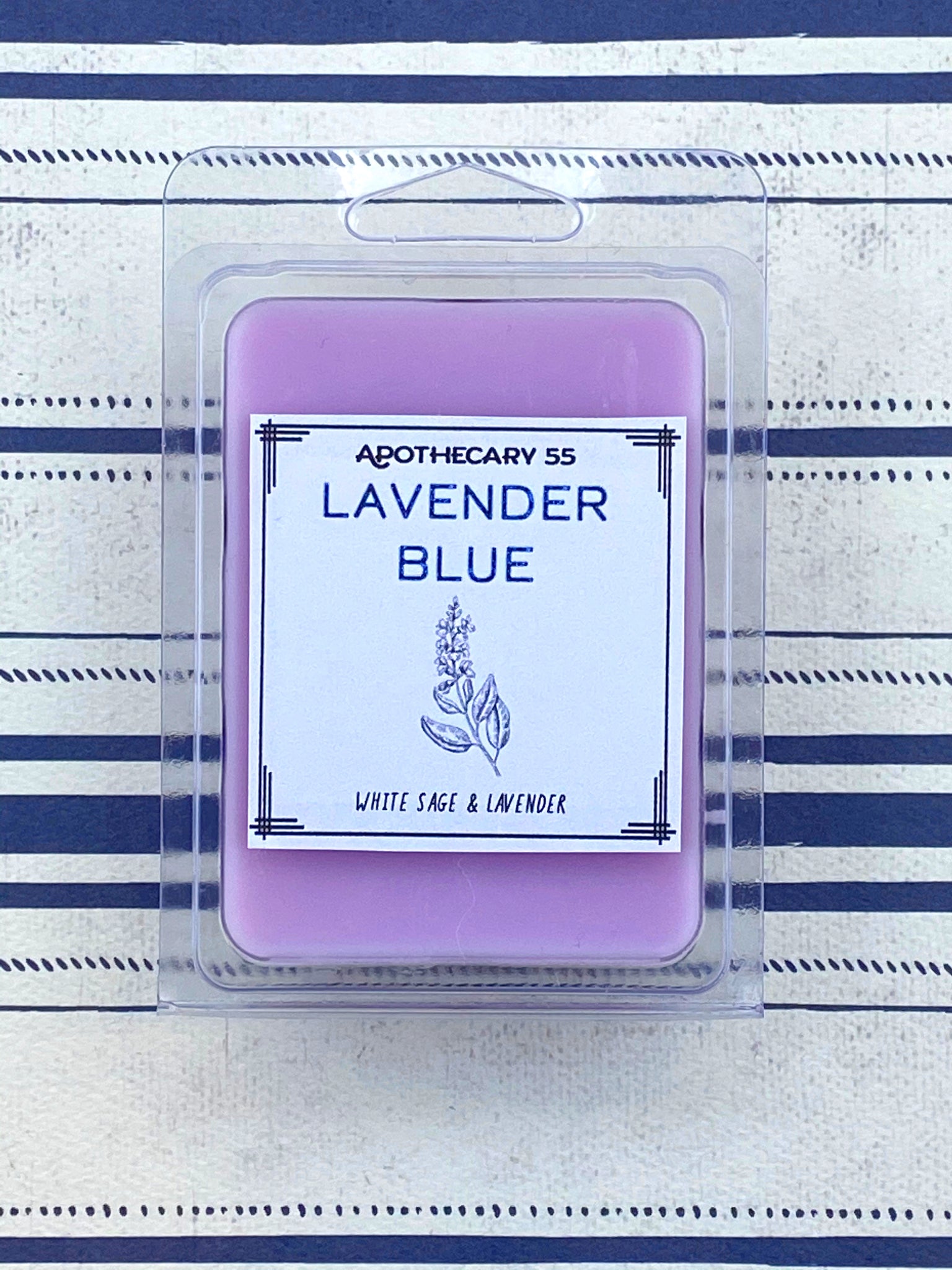 Lavender Blue wax melt