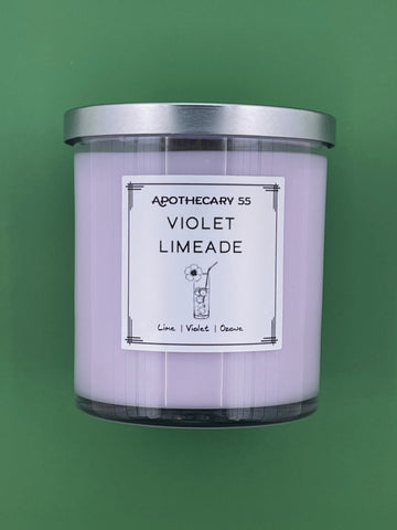Violet Limeade 9 oz. single wick candle