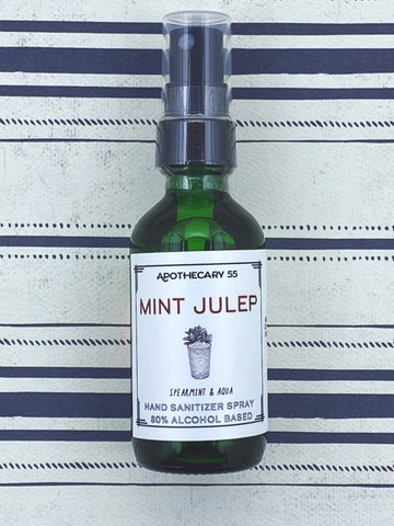 Mint Julep Hand Sanitizer Spray 2 oz.