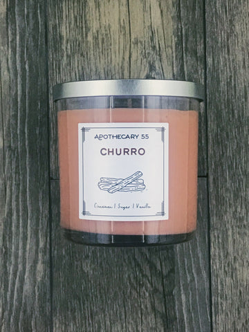 Churro 9 oz. Single Wick Candle